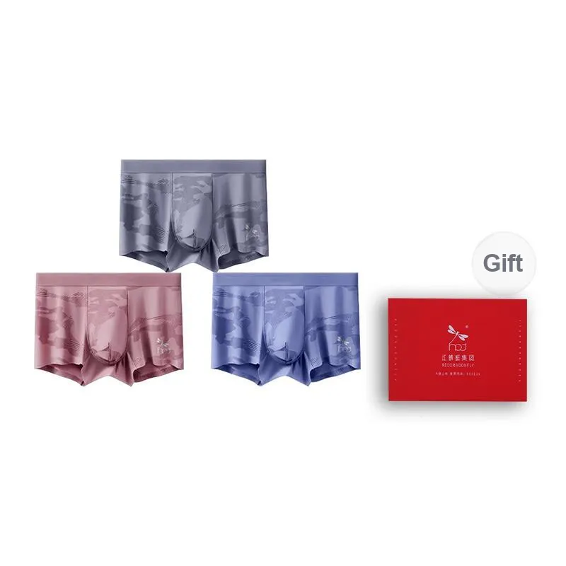 RED DRAGONFLY Underpants Men's 3 Pack Gift Box Set-9