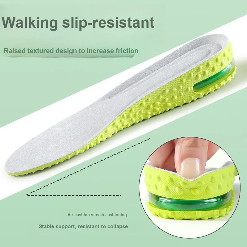 Footprint Tribe PVC + Velvet Fabric Insoles Unisex-5