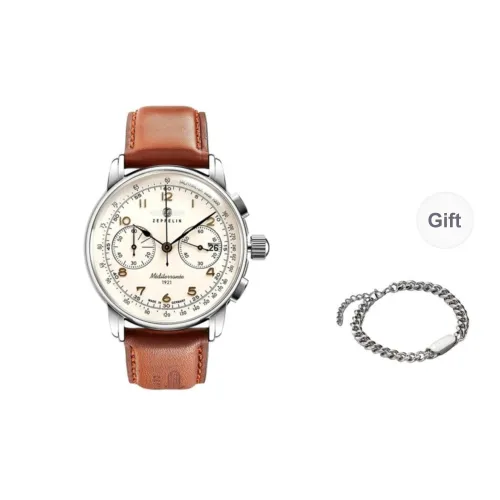 ZEPPELIN Automatic Mechanical Movement Men's Watches Watch Mother-of-Pearl Color Watch Dial
