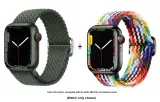 Apple Woven Strap-Olive Green * Rainbow