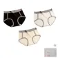 D Set: Black+Cream White+Light Apricot