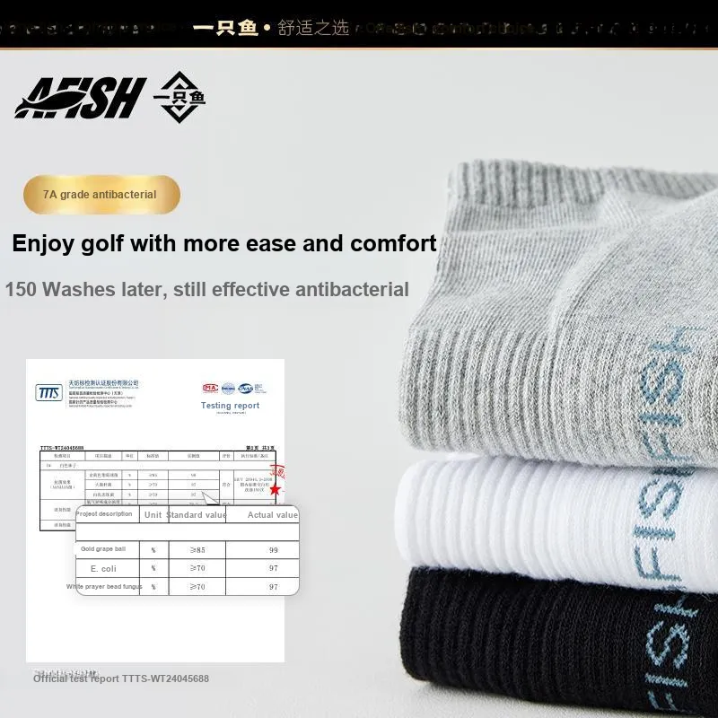 AFISH Ankle Socks Men's Exquisite Box-3