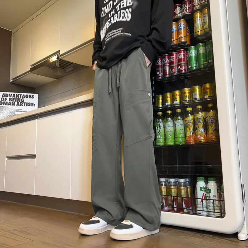 Struggle Vintage95 Casual Pants Unisex Army Green-4