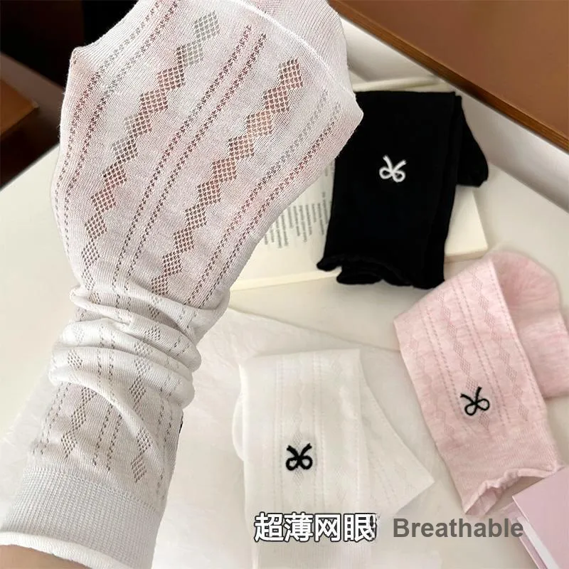 Moremoli Mid Calf Socks Women's 4 Pack-2