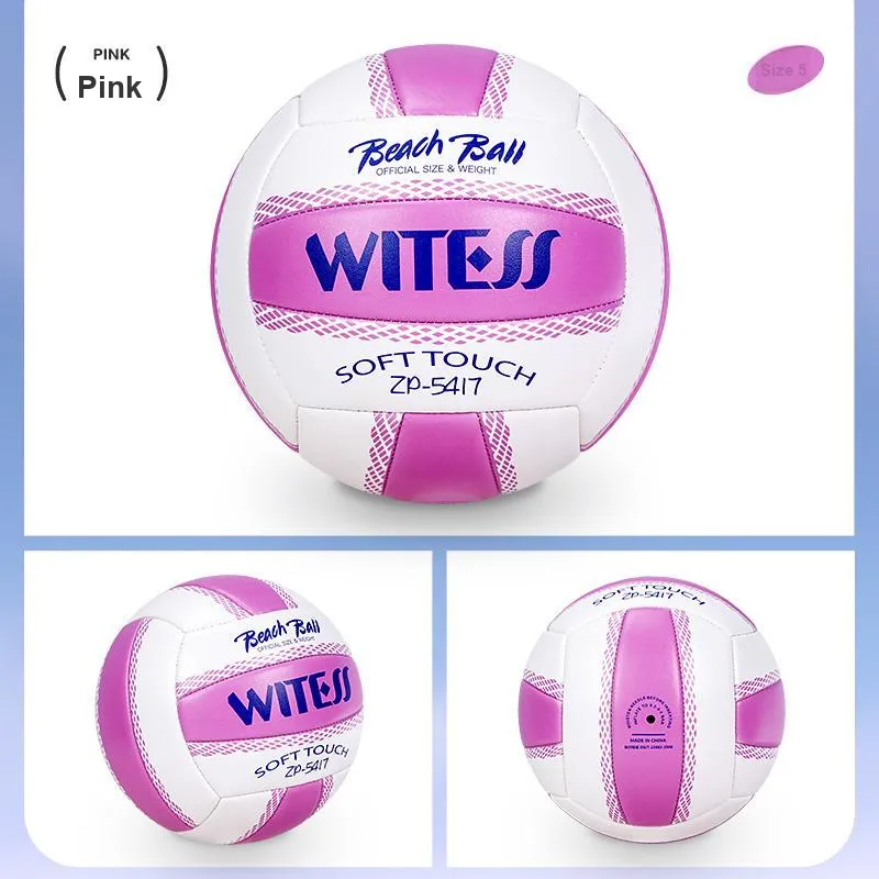 WITESS TPU Soft Leather Size 5 Ball Volleyball Unisex-14