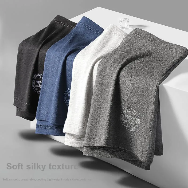 SEPTWOLVES Underwear Gift Box All Season Men's 4 Pack Gift Box Set+Shopping Bag-78