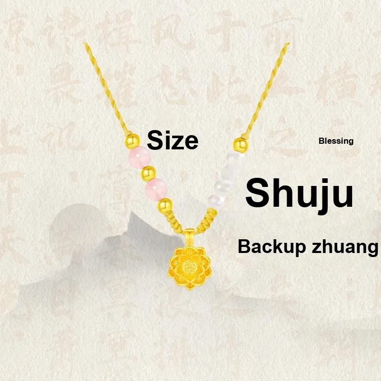 Chongqing Gold Store S990 Silver Necklaces Women's-2