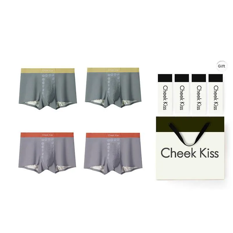 Cheekkiss Underpants Men's Gift Box Set Of 4-10