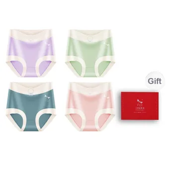 RED DRAGONFLY Cotton Panties Women's Gift Box Combination