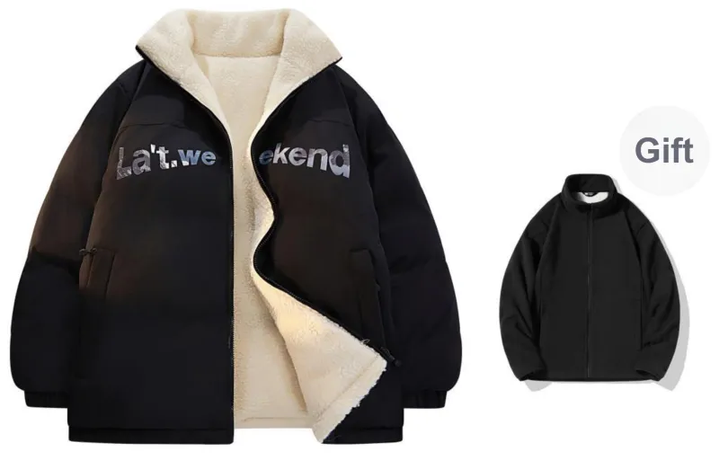 LA'T.WEEKEND Puffer Jacket Unisex-32