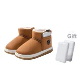 [Thermal+Two Power Banks]-Electric Heating Shoes Camel