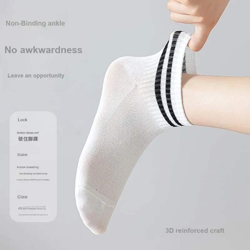MIIOW Ankle Socks Women's 5 Pack-10