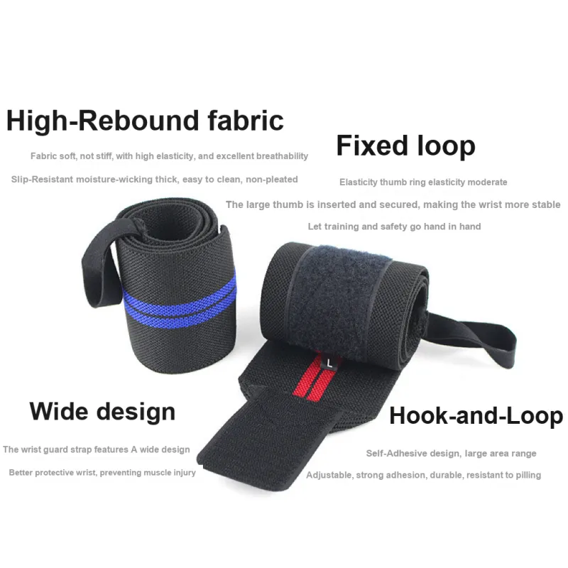 SMVP Running And Weightlifting Wristbands Protective Unisex-4