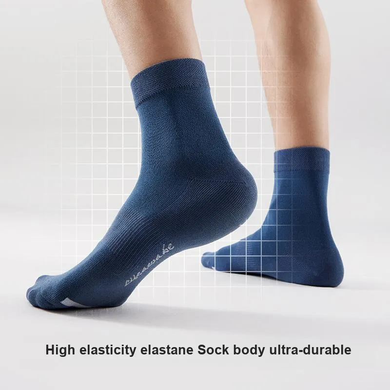 HLA Mid Calf Socks Men's 6 Pack-14
