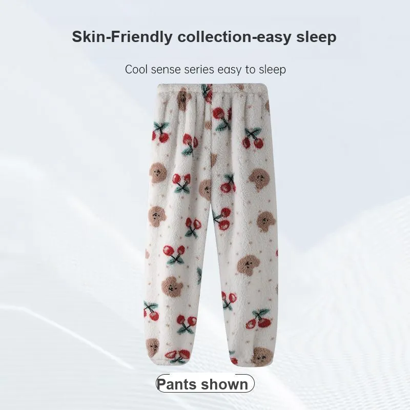 MADALLO Pajama Pants Women's White-4