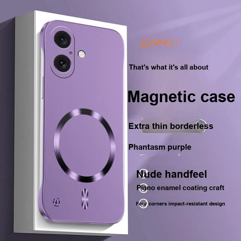 Record Star PC Material Premium Magnetic Phone Cases Compatibility IPhone16ProMa Girlish-5