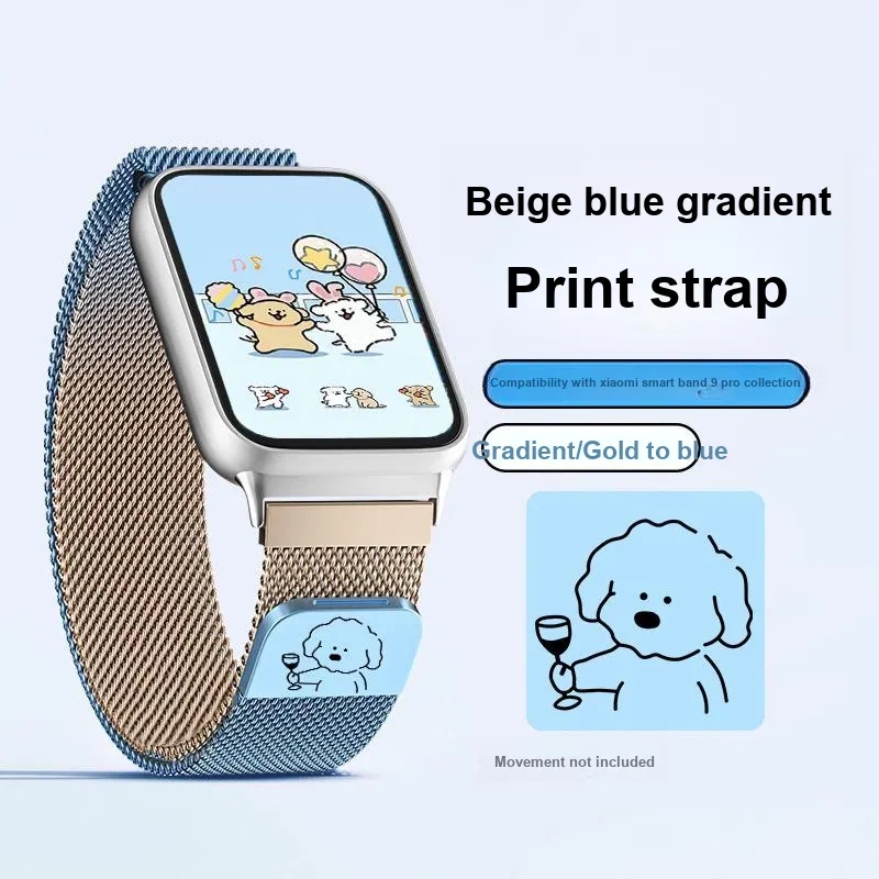 CHUANGYIDA Xiaomi Compatibility Watch Band 145~230mm Metal-2
