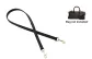 Black Underarm Shoulder Strap