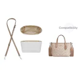 [Cameo Brown Two-Piece Set]Waterproof Liner+Crossbody Shoulder Strap