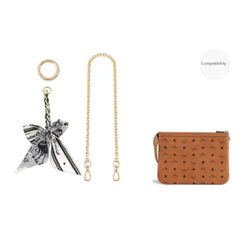 Jingxi Alloy With Polyamide Bag Accessory Women's Multicolor