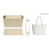 Glacier White Shoulder Pads+Zippers Anti-Theft Liner+Bottom Pad