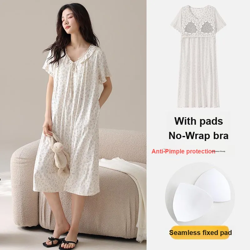 Pretty lady Women's Nightgowns-1