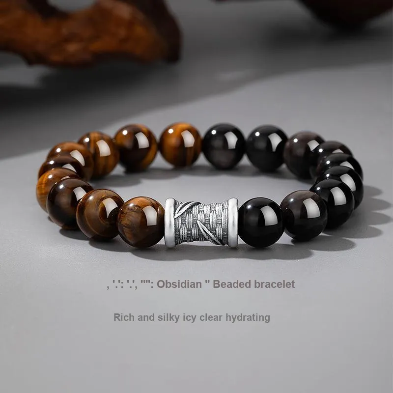 SGM Tiger's Eye Stone Bracelets Unisex-1