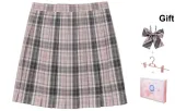 Girlish Frustration Plaid Skirt