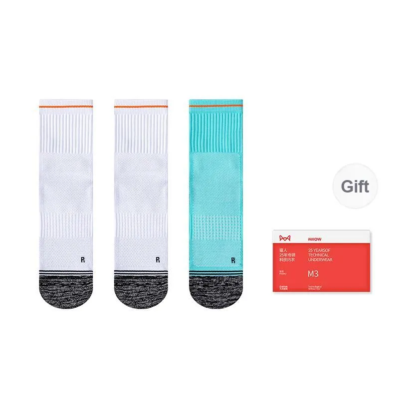 MIIOW Trend Party Series Mid-Calf Socks Men's Gift Box Combination-6