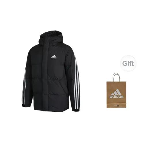 Adidas Down Jackets Men Black Includes Necklaces