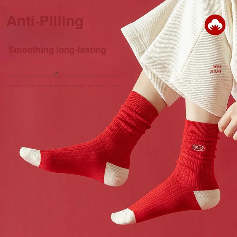 MIIOW Honmei Honmei Series Mid Calf Socks Women's Combo Set-15