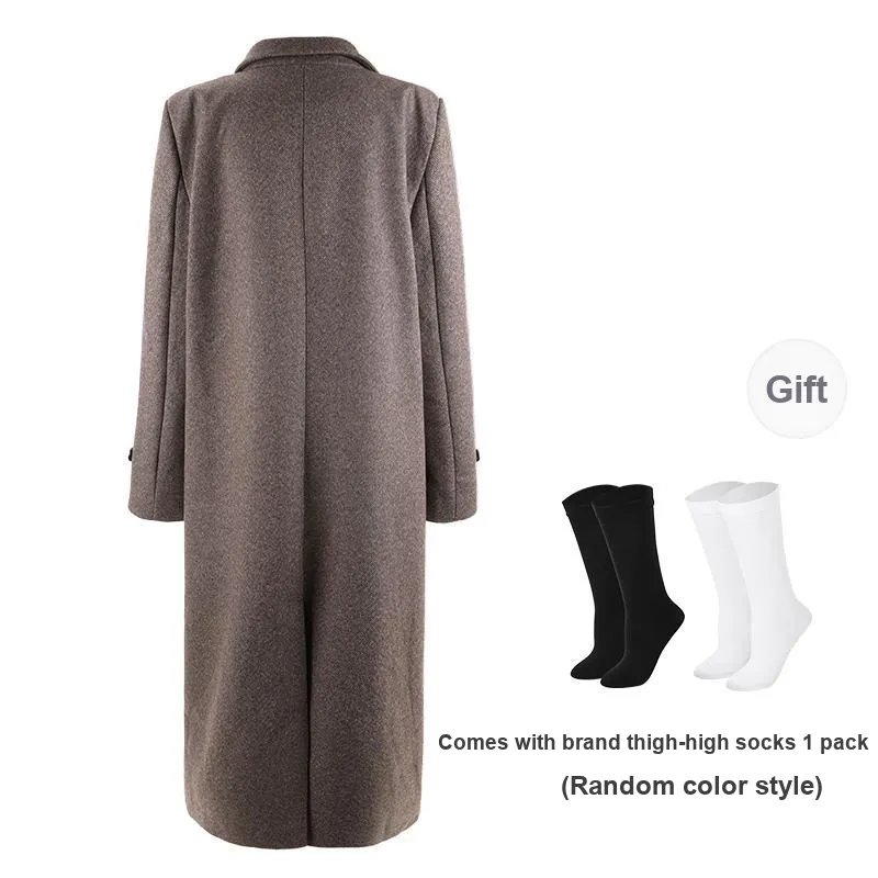 BSEVENI Coats Women's Coffee-1
