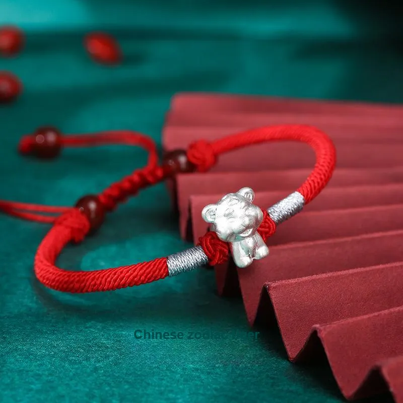 Nine Music 999 Fine Silver Hand Rope Unisex-18