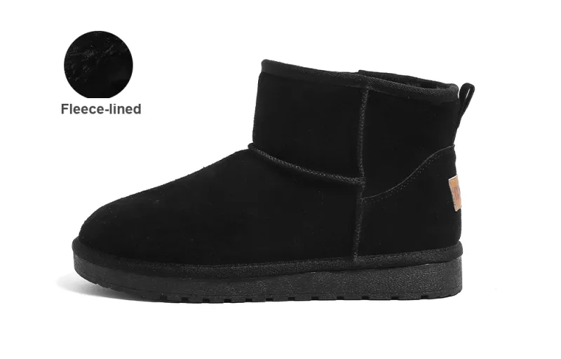 HUANQIU Short Snow Boots Unisex-7