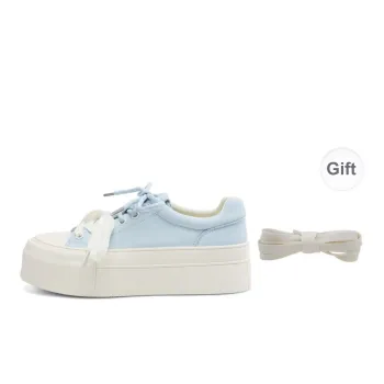 OCCAMAN Lightweight Height Increasing Low Top Skateboard Shoes Women's