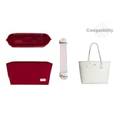 [City33 Glacier White Two-Piece Set]Burgundy Open Top Liner+Shoulder Pads (Anti-Slip Shoulder Pads)