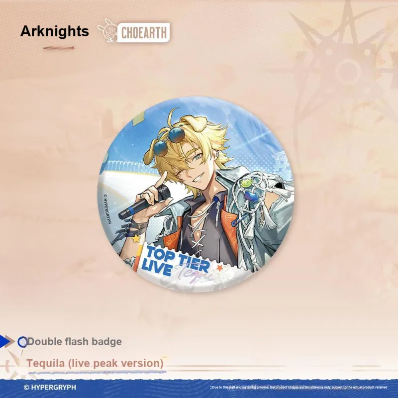 Arknights Double Flash Lai, Mudstone, Tequila, Harold, Refraction Badges-5