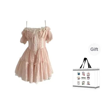 BDGU Slip Dresses Women's Peach Pudding Powder