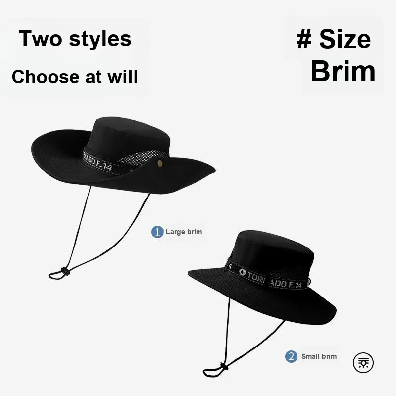 NANJIREN Large Brim Bucket Hats Men's-1