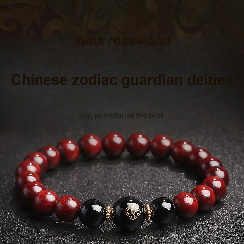 MUSHENGYUAN Rosewood Bracelets Unisex-25