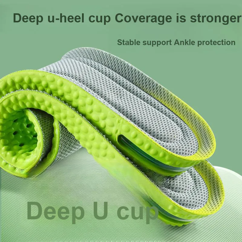 Footprint Tribe Antibacterial Mesh PU Insoles Unisex-3