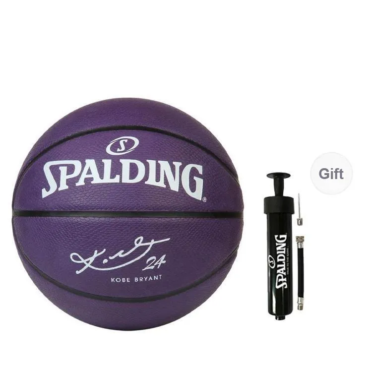 SPALDING Co branded Collection PU Basketball Purple Size 7 Training Competition Unisex-8