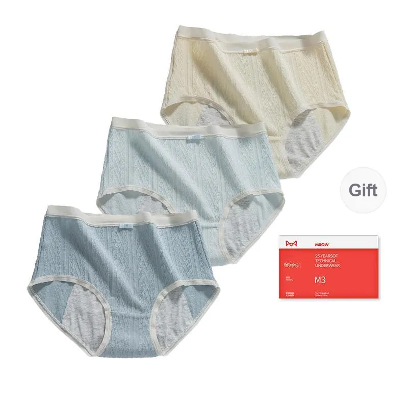 MIIOW Trend Party Series Underpants Women's Shopping Bag 3 Pack-8