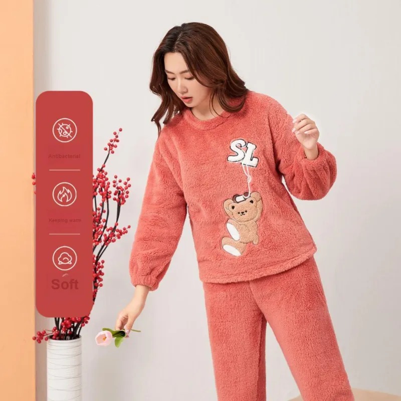 Aidai Pajama Set Women's Citrus Orange-4