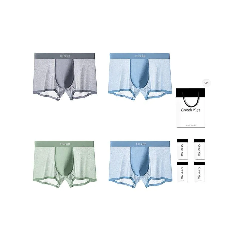 Cheekkiss Underpants Men's Gift Box Set Of 4