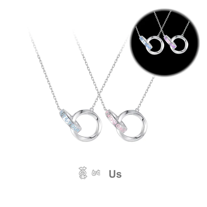 OGDAID S925 Silver Necklaces Unisex-1