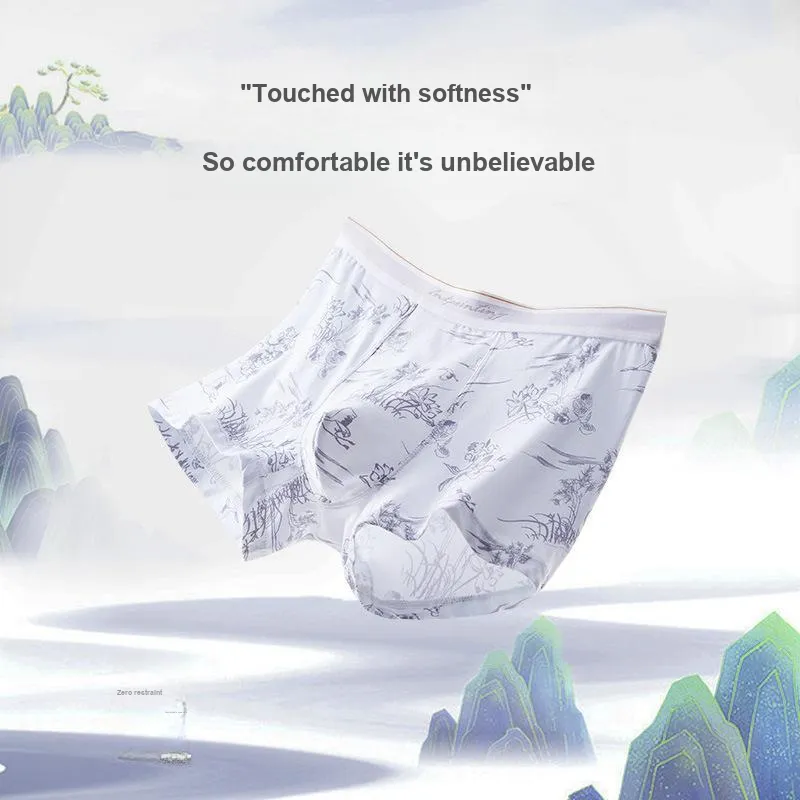 Qiao Ni Tong Underpants Men's 3 Pack-2