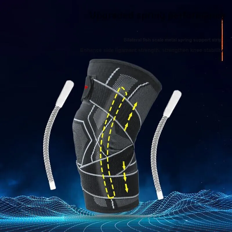 LiNing Running, Cycling, Badminton, Basketball, Golf, Baseball Unisex Polyester, Polyamide, Elastane Knee Pads-3