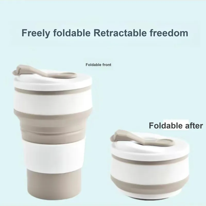 TANLU Outdoor Water Equipment Water Container 350ml Camping And Barbecue Silicone-18
