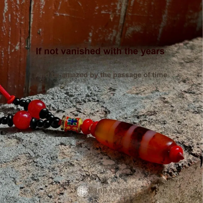 ZANJICHUANQI Agate Pendant Necklaces Unisex-3
